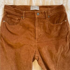 Everlane Rust Brown Corduroy Pants